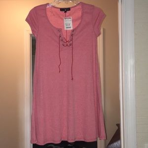 🌺🌺Ribbed Lace Up Dress🌺🌺4 for $20!